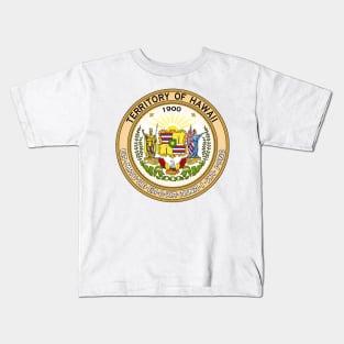 Seal of the Territory of Hawaii Kids T-Shirt